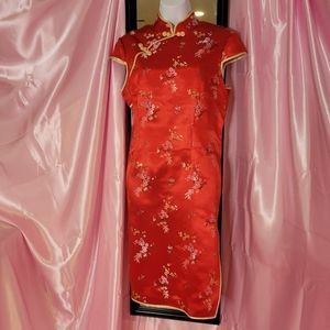 Vintage Chinoiserie dress